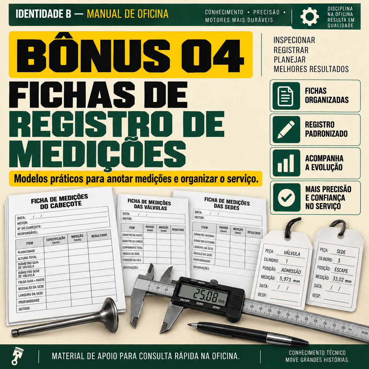 Mapas de Registro de Medições